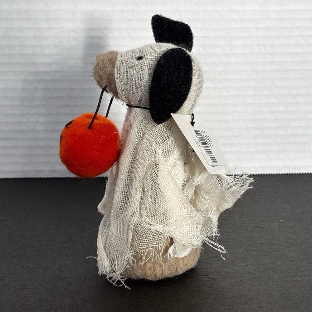 Anthropologie Spooky Ghost Trick-or-Treat Puppy New - Picture 3 of 9